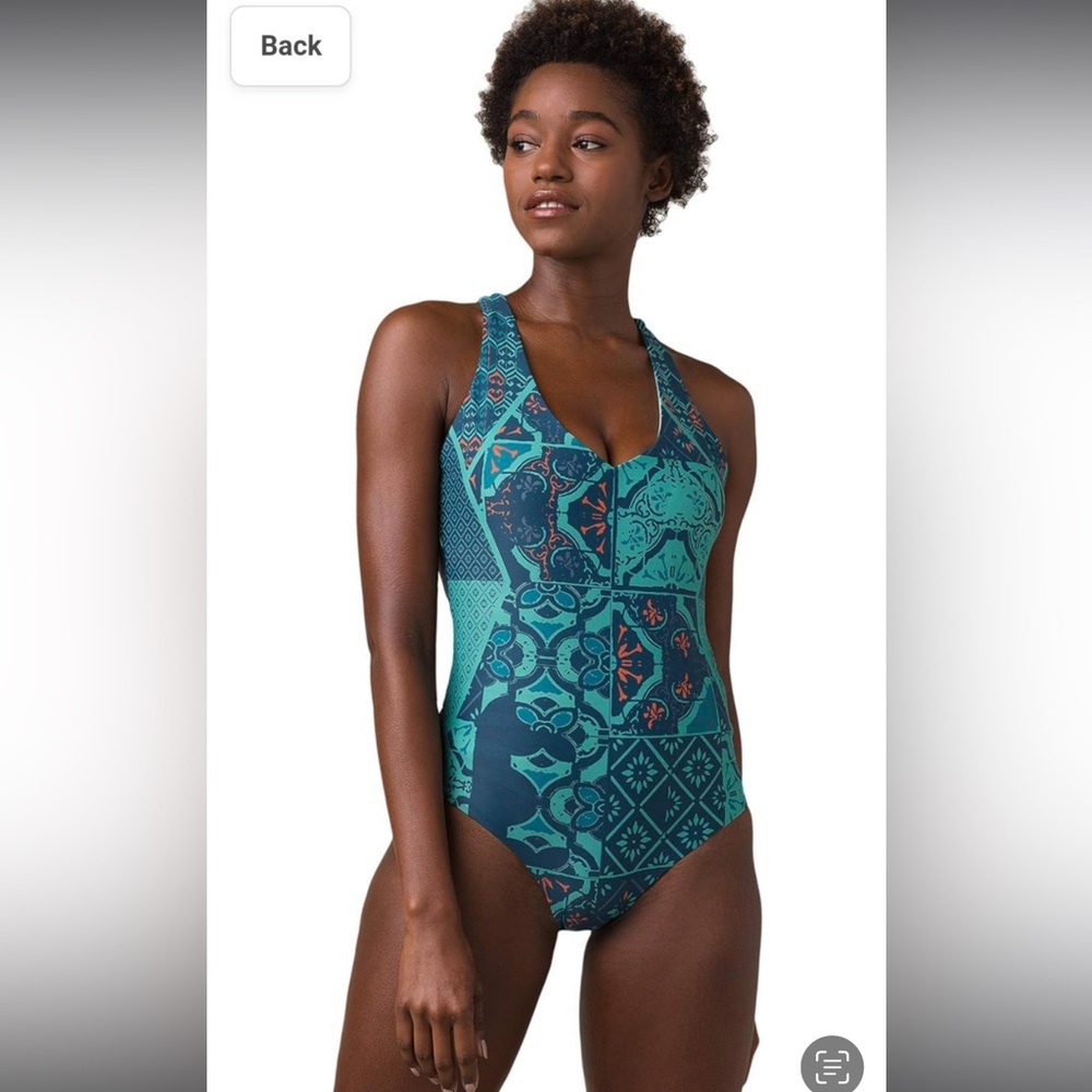 Prana Ella one piece bathing suit Lagos Lisbon